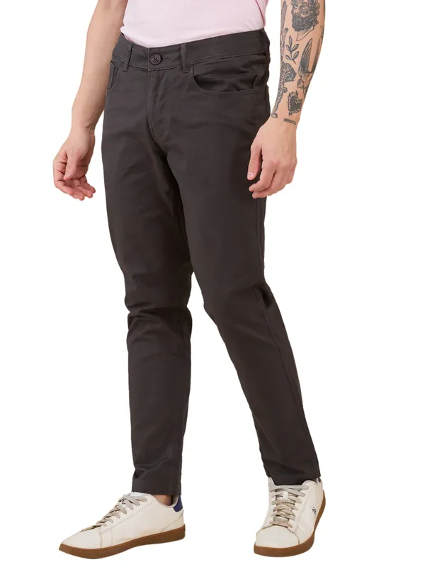 Being Human Clothing-Mens-Bottom-Chino Charcoal