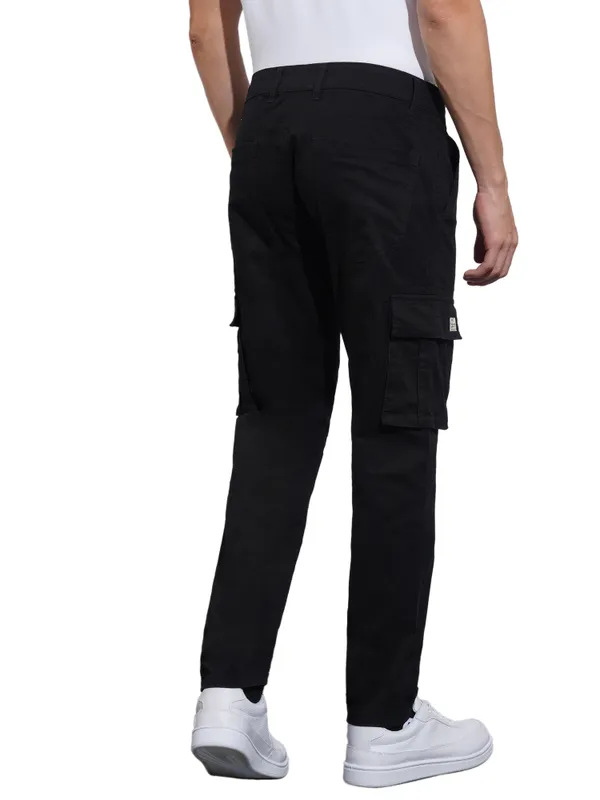 Being Human Clothing-Mens-Bottom-Cargo Black
