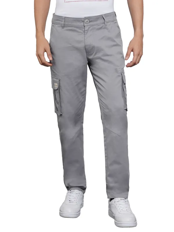 Being Human Clothing-Mens-Bottom-Cargo Grey