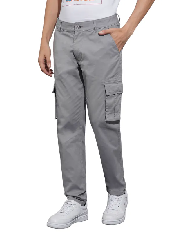 Being Human Clothing-Mens-Bottom-Cargo Grey