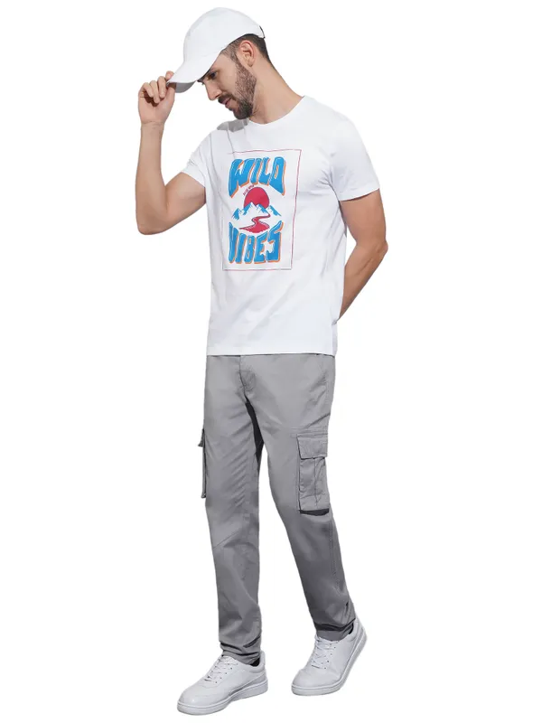 Being Human Clothing-Mens-Bottom-Cargo Grey