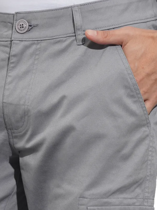 Being Human Clothing-Mens-Bottom-Cargo Grey