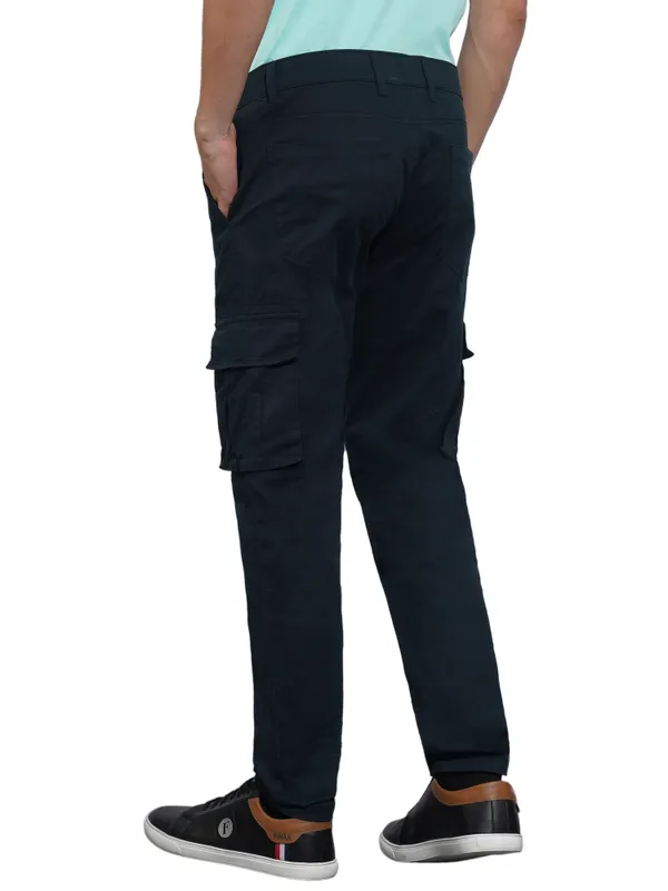 Being Human Clothing-Mens-Bottom-Cargo Navy