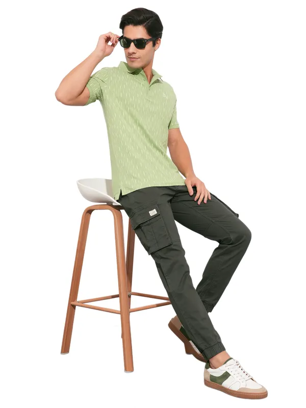 Being Human Garments-Mens-Bottom-Joggers Bottle Green