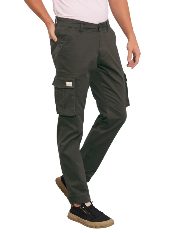 Being Human Garments-Mens-Bottom-Joggers Charcoal