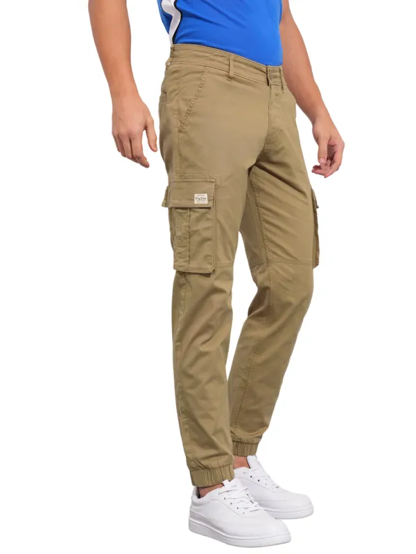 Being Human Garments-Mens-Bottom-Joggers Khaki