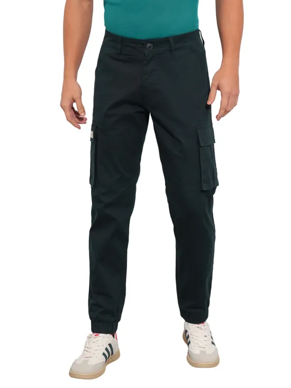 Being Human Garments-Mens-Bottom-Joggers Navy