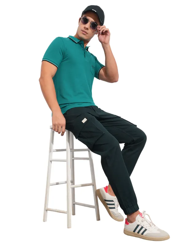 Being Human Garments-Mens-Bottom-Joggers Navy