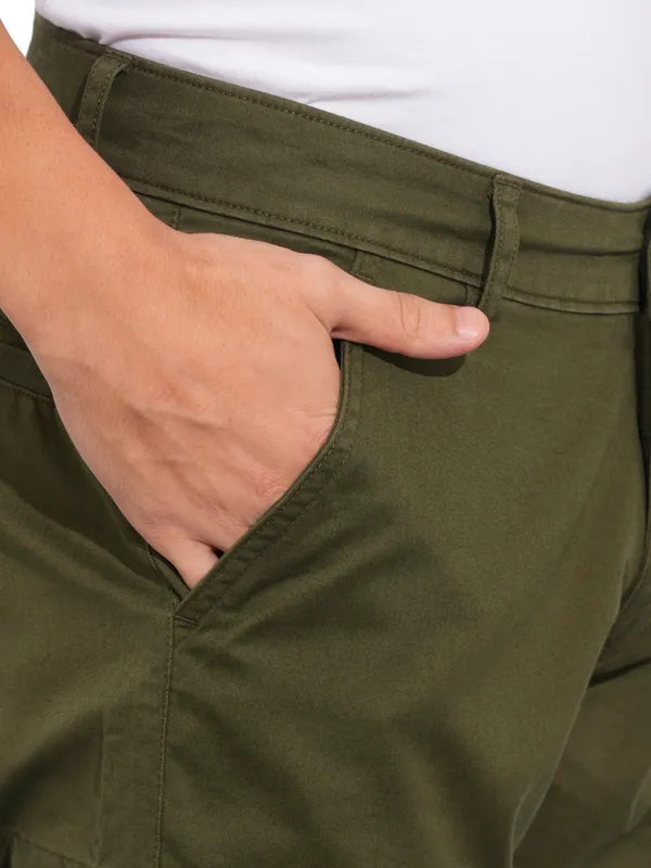 Being Human Garments-Mens-Bottom-Joggers Olive