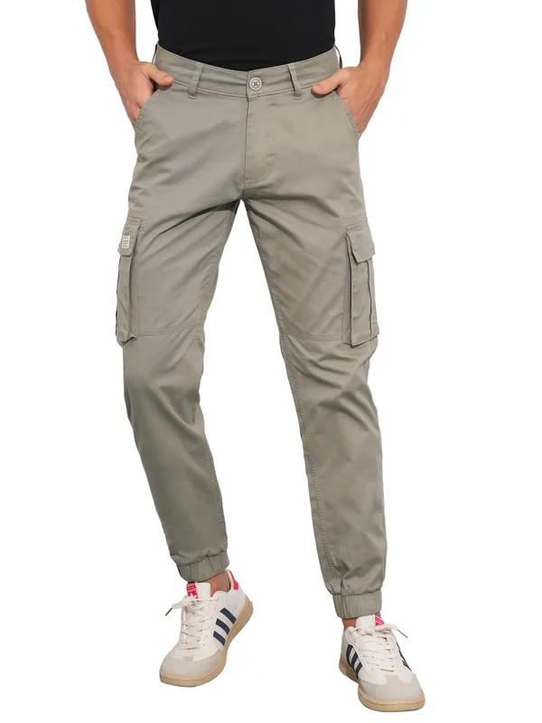 Being Human Garments-Mens-Bottom-Joggers Stone