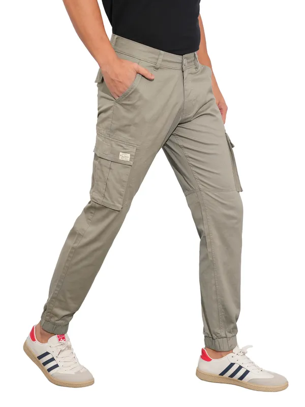 Being Human Garments-Mens-Bottom-Joggers Stone