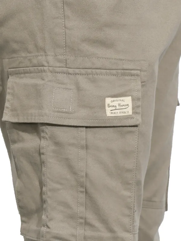 Being Human Garments-Mens-Bottom-Joggers Stone