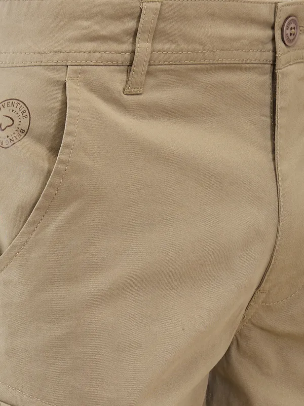 Being Human Clothing Men Green Solid Cargo