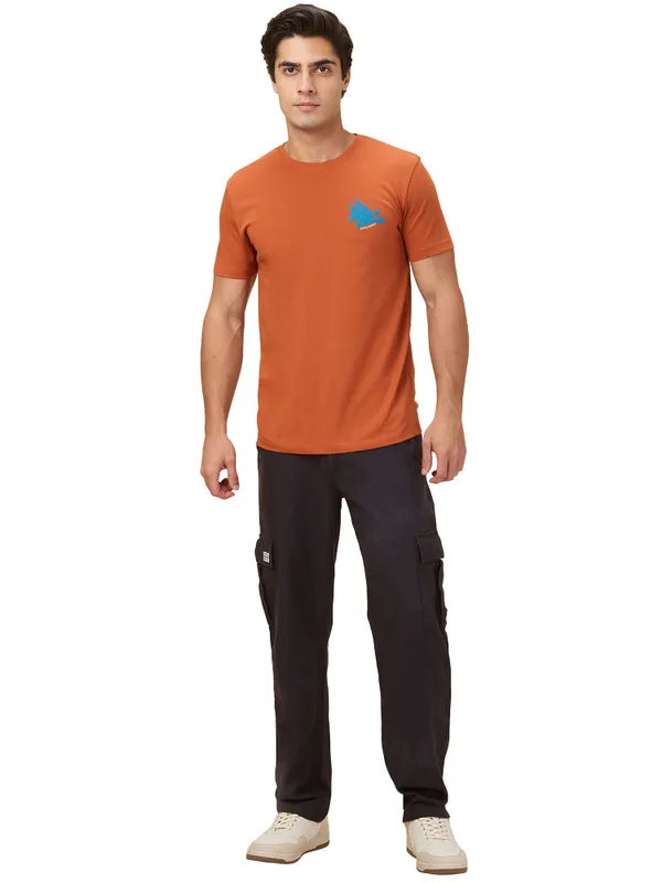 Being Human Clothing Men Grey Solid Cargo