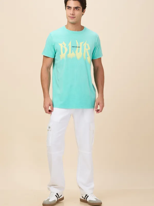 Being Human Clothing Men White Solid Cargo