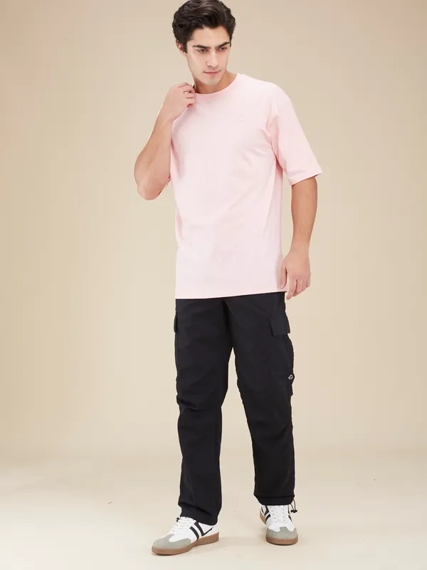 Being Human Mens-Bottom Cargo Black
