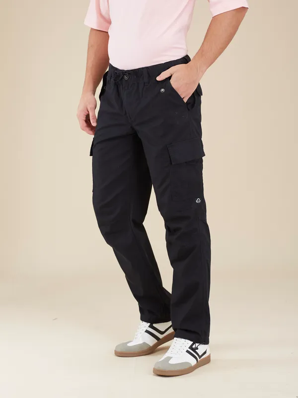 Being Human Mens-Bottom Cargo Black