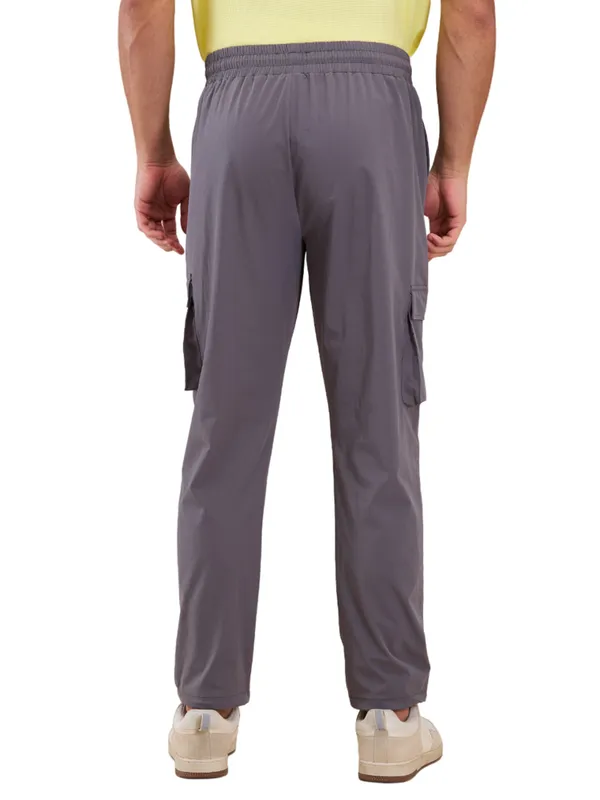 Being Human Clothing Men Grey Solid Cargo