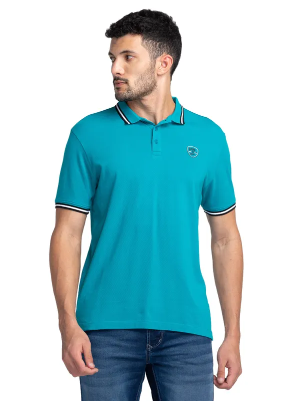 Being Human Regular Fit Men Polo Neck T-Shirts-Navigate