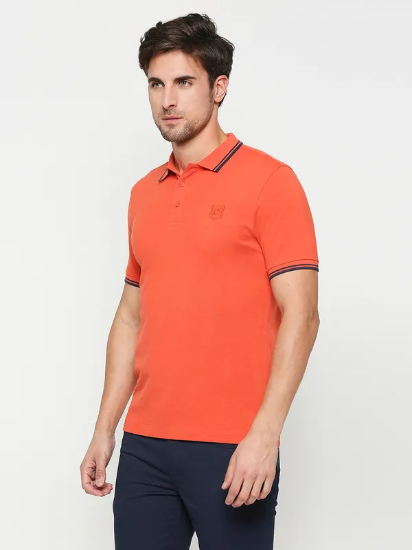 Being Human Regular Fit Men Polo Neck T-Shirts-Fiesta