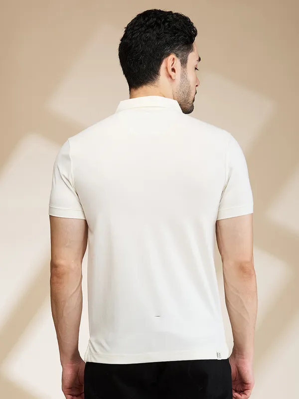 Being Human Clothing Mens-Top Polo Neck White