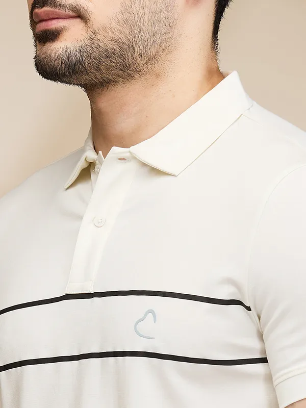 Being Human Clothing Mens-Top Polo Neck White