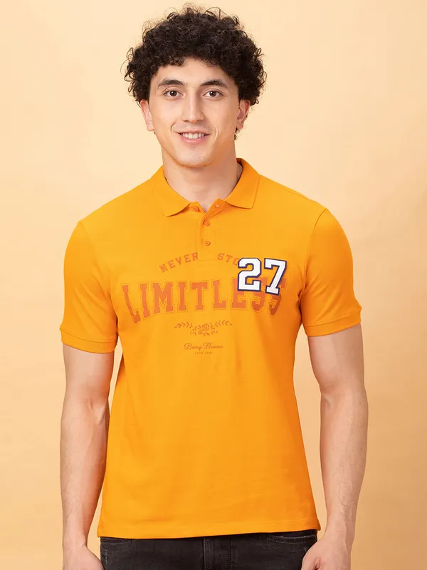 Being Human Clothing-Mens-Top-Polo Neck Sky Blue