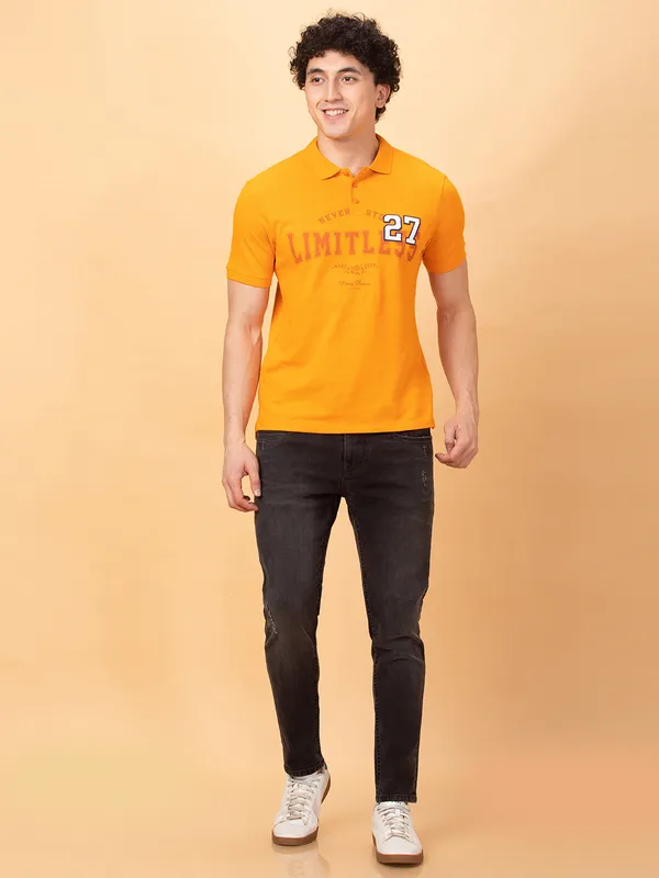 Being Human Clothing-Mens-Top-Polo Neck Sky Blue