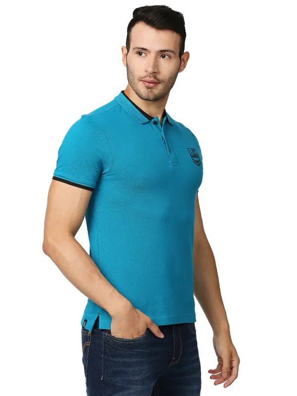 Tシャツ・カットソー BALLANTYNE Men Polo Shirts B2W08214L2093592 Blue 78JA572_C9T_main