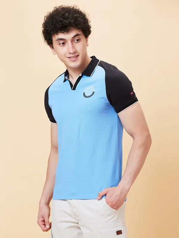 Being Human Regular Fit Men Polo Neck T-Shirts-All Aboard