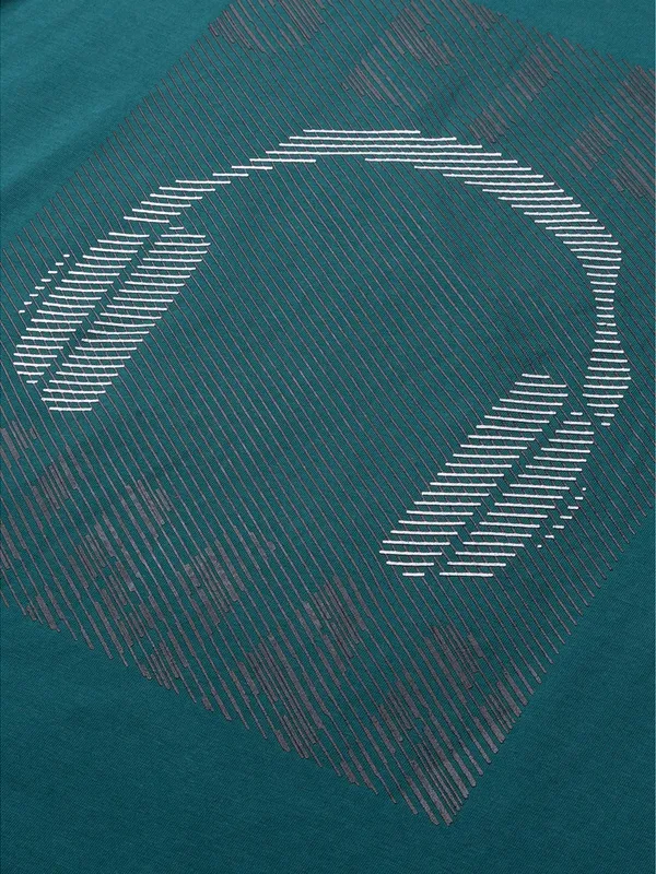 Being Human Clothing Men Regular Fit Crew Neck T-Shirts-Forest Green