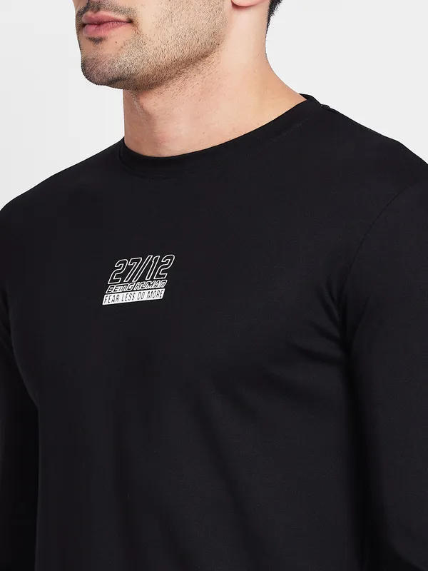 Being Human Men  T-Shirts-Black