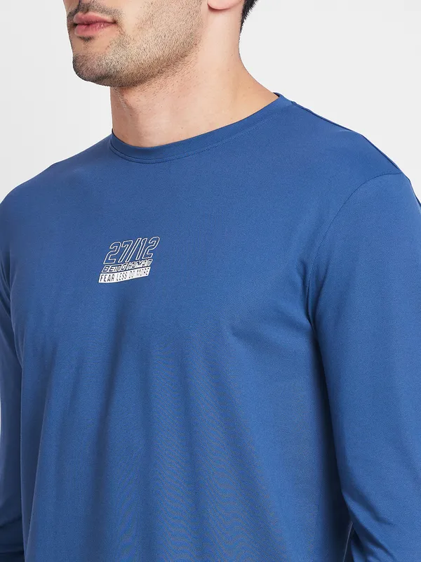 Being Human Men  T-Shirts-Blue