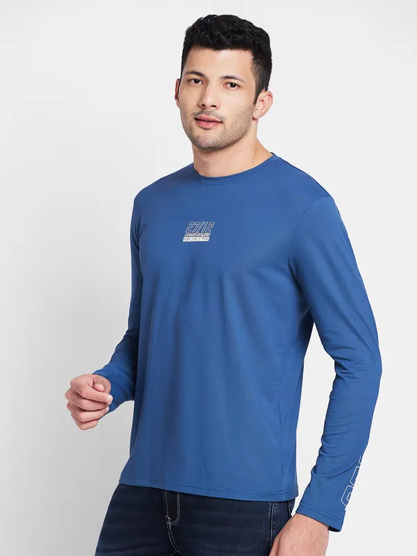 Being Human Men  T-Shirts-Blue