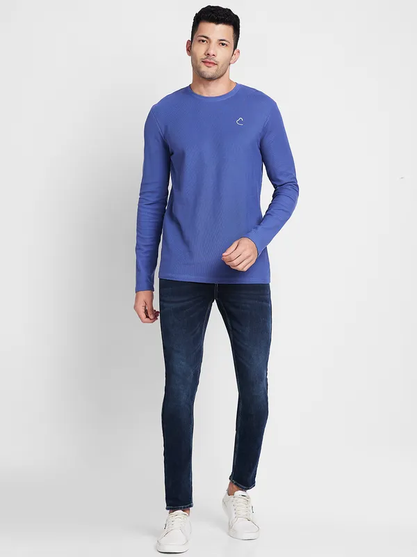 Being Human Men  T-Shirts-Navy