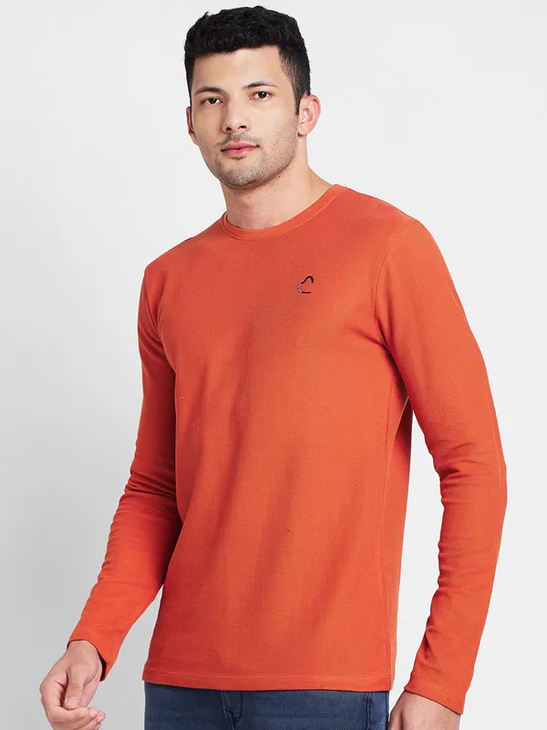 Being Human Men  T-Shirts-Rust