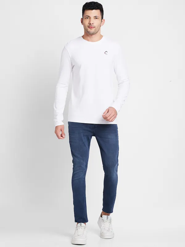Being Human Men  T-Shirts-White