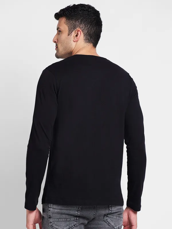Being Human Men  T-Shirts-Black