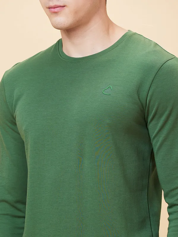 Being Human Men  T-Shirts-Green