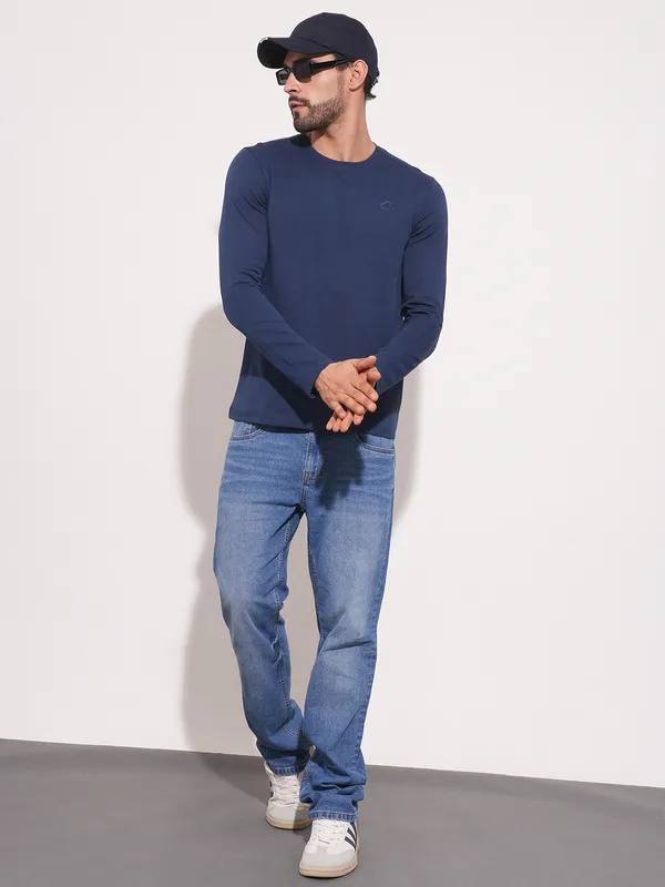 Being Human Men  T-Shirts-Navy