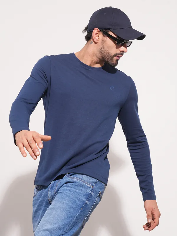 Being Human Men  T-Shirts-Navy