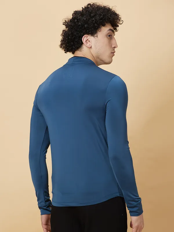 Being Human Clothing Mens-Top Crew Neck Sea Port