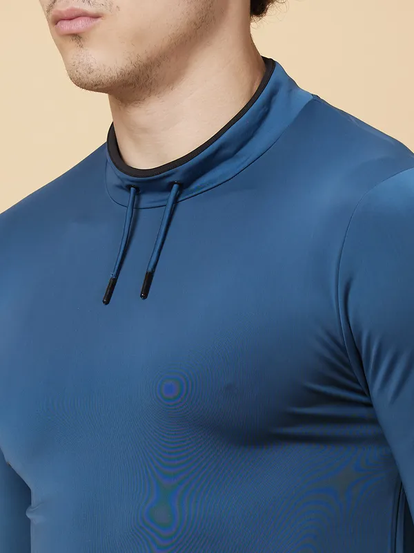 Being Human Clothing Mens-Top Crew Neck Sea Port