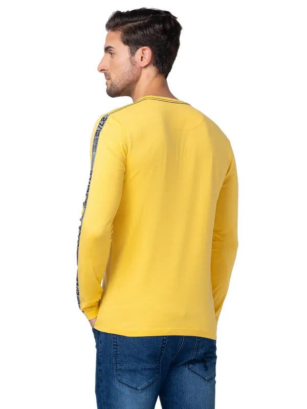 Being Human Regular Fit Men Crew Neck T-Shirts-Mimosa