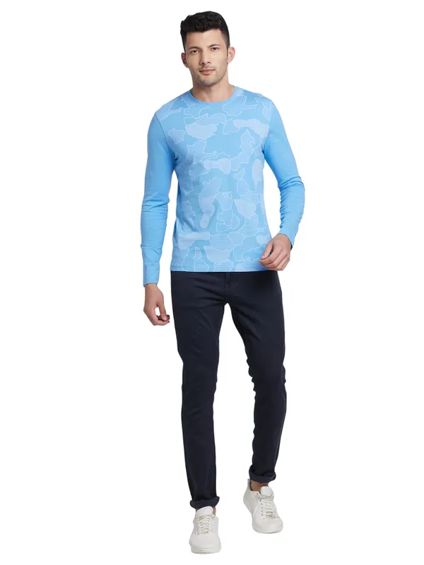 Being Human Clothing Men Regular Fit Crew Neck T-Shirts-All Aboard