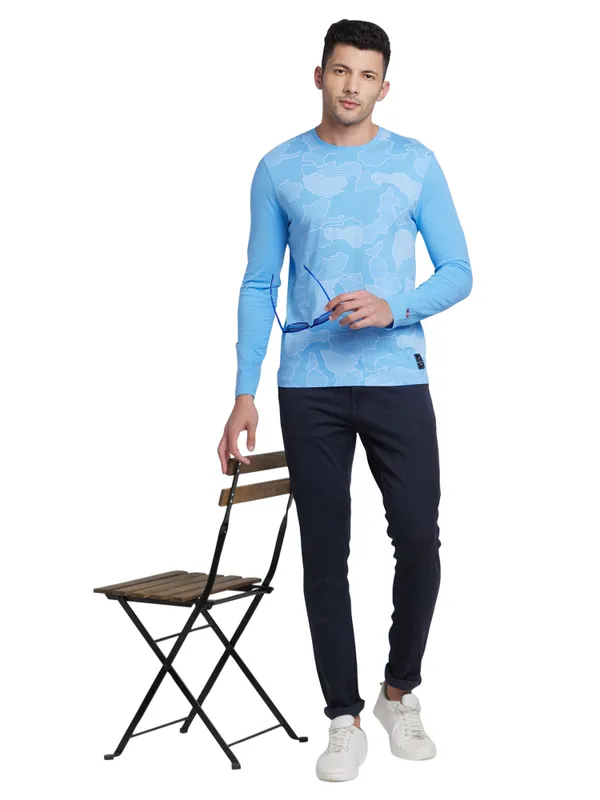 Being Human Clothing Men Regular Fit Crew Neck T-Shirts-All Aboard