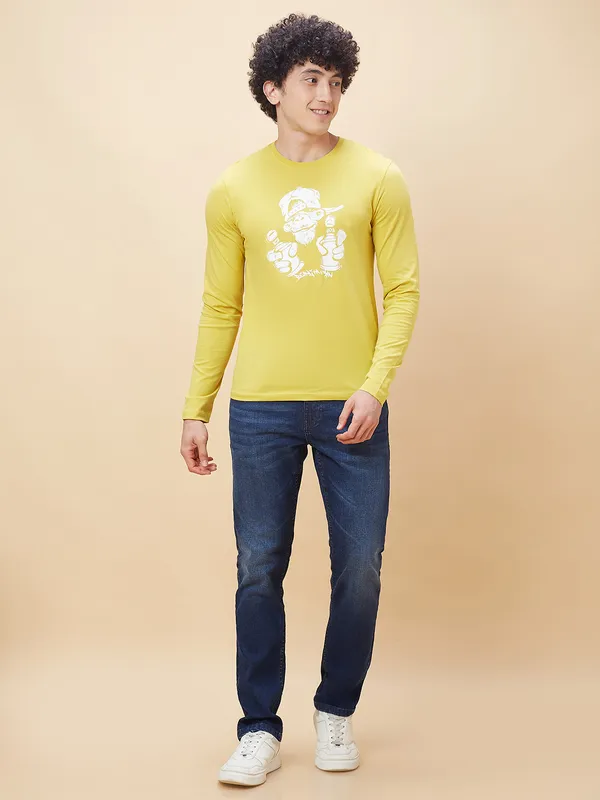 Being Human Clothing Men  T-Shirts-Bamboo