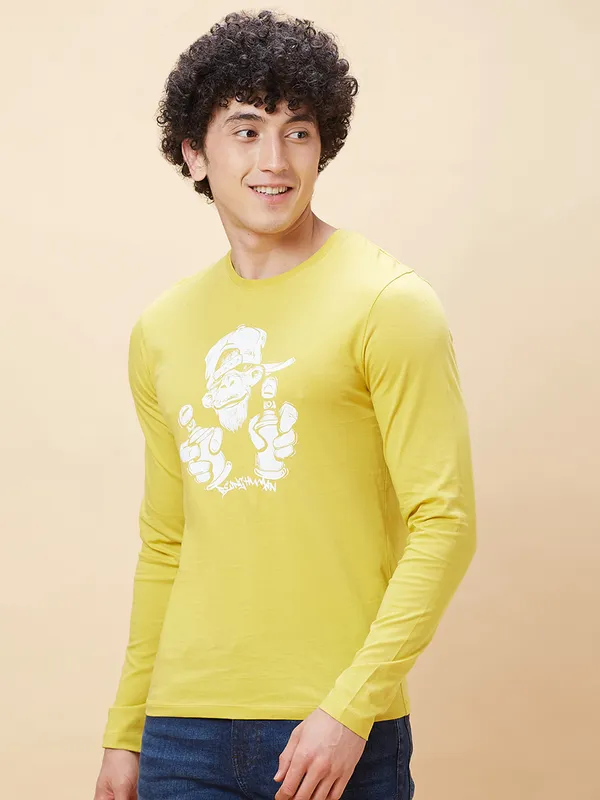 Being Human Clothing Men  T-Shirts-Bamboo
