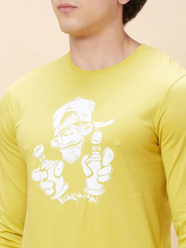 Being Human Clothing Men  T-Shirts-Bamboo