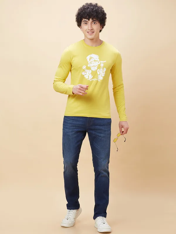 Being Human Clothing Men  T-Shirts-Bamboo